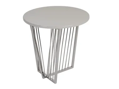 CUME - Round stainless steel coffee table _ Casa Magna